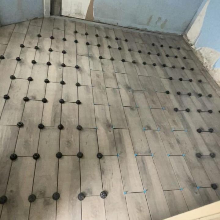 Rénovation de carrelage et enduit pour réhabilitation